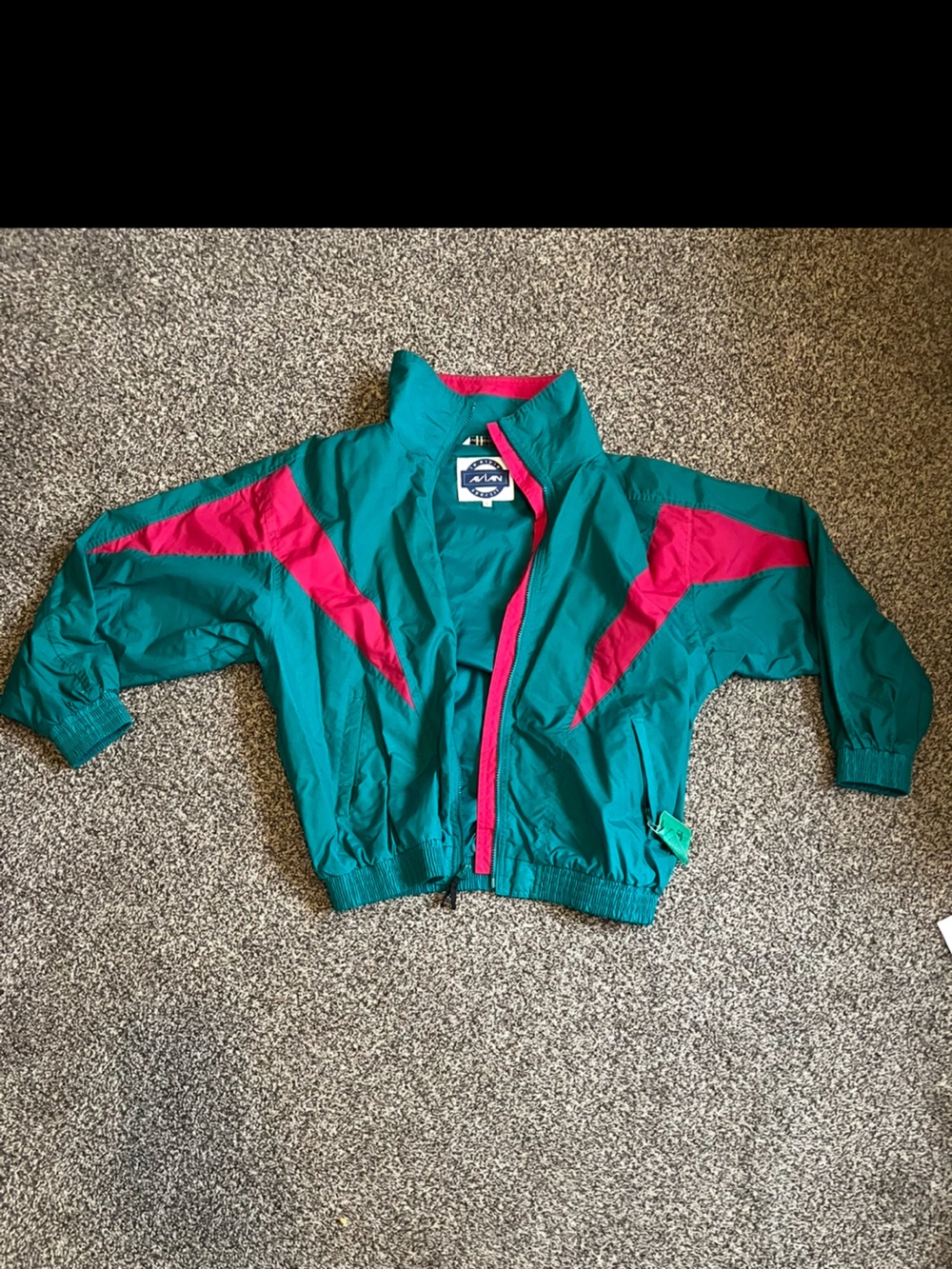 Avian women’s Teal & Pink Windbreaker Jacket - Unbranded